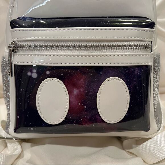 Loungefly Disney Space Mountain Mickey Mouse Main Attraction Backpack NWT - Picture 3 of 7